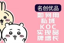 名创优品私域KOC运营背后的四个真相-宋星的数字观