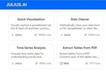 AI时代的数据工具：取代数据科学家的Julius-宋星的数字观